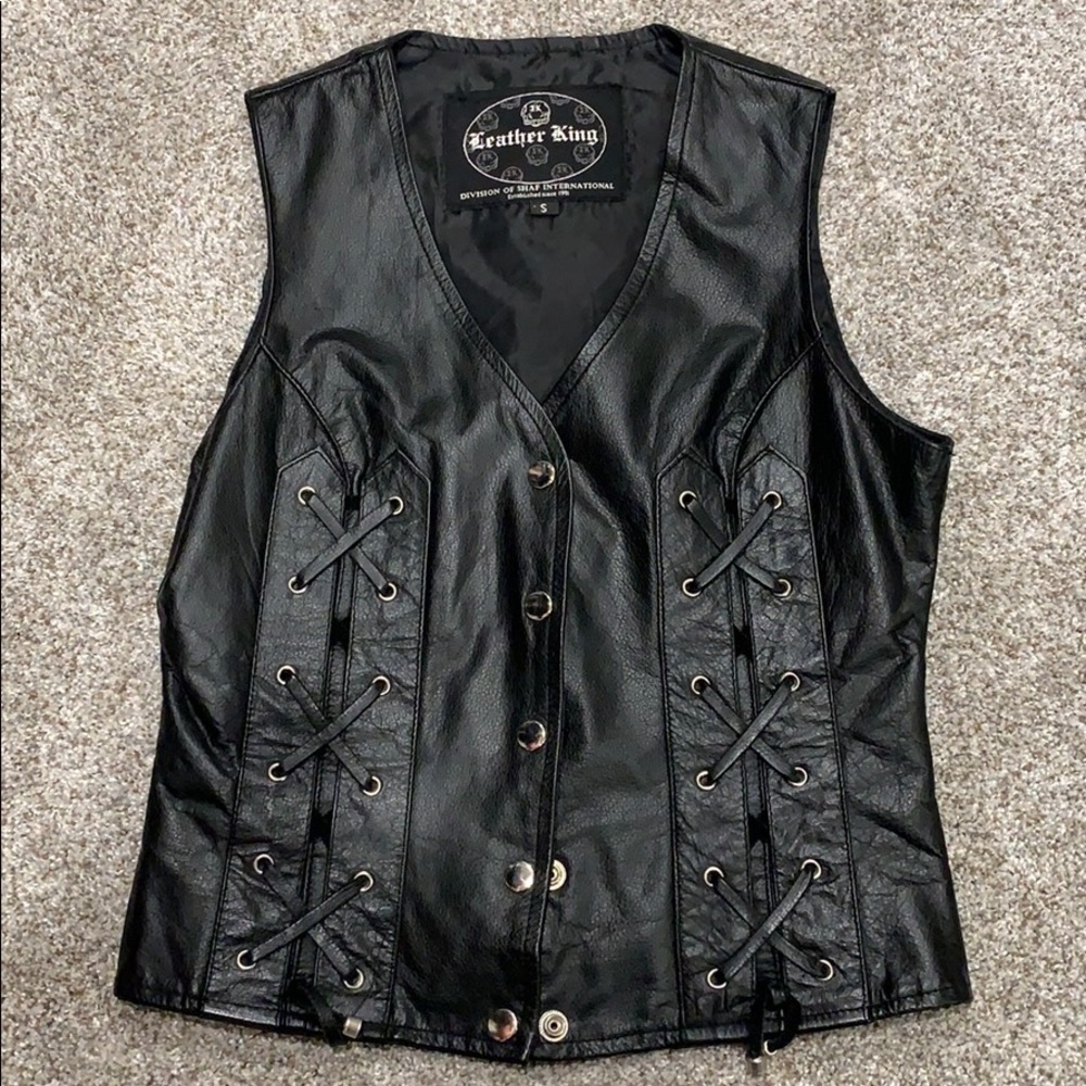 Leather Vest